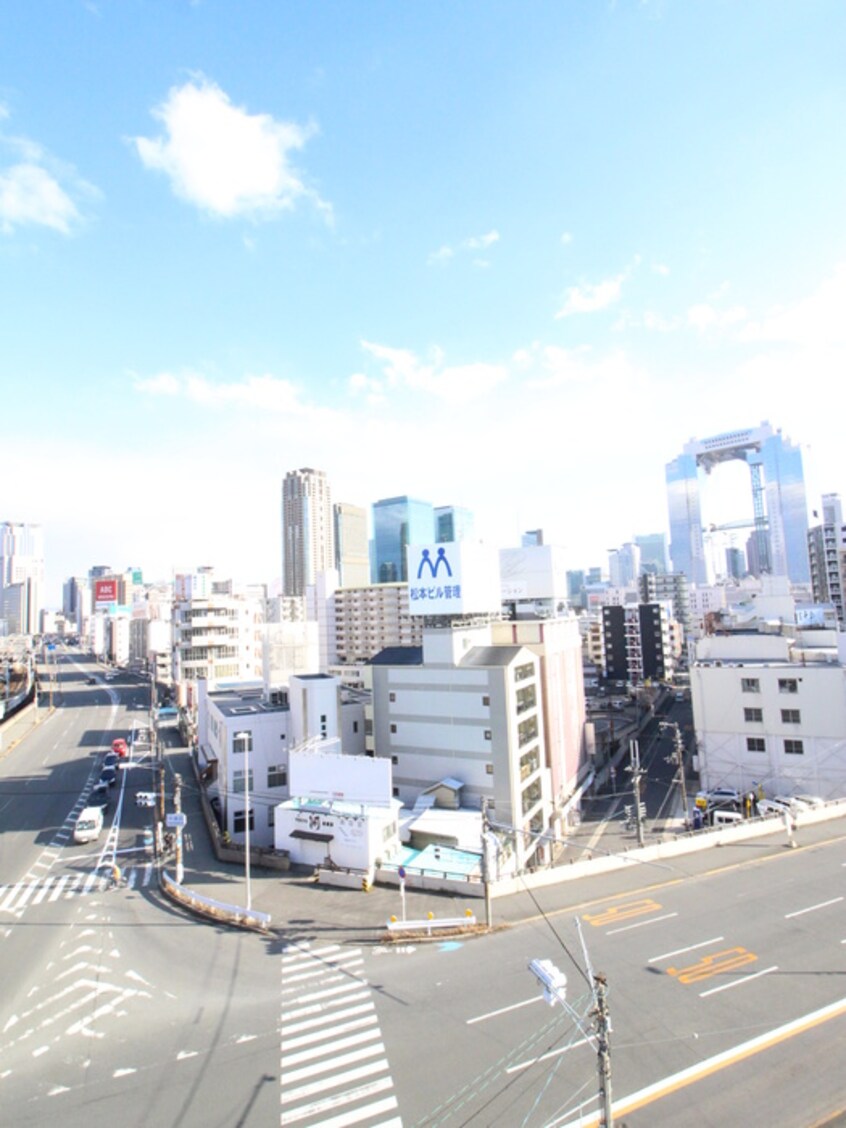 室内からの展望 ＴＧＣ　ＮＯ１０北梅田