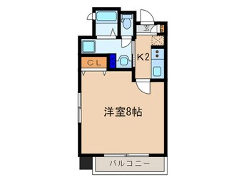 間取図 ﾍﾞﾗｼﾞｵ京都烏丸十条（402）