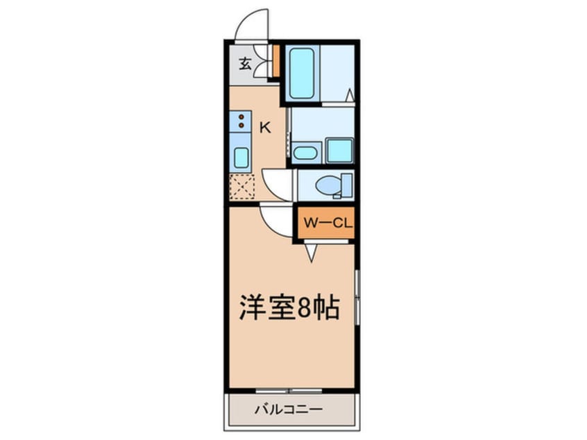 間取図 クレドール京都洛南