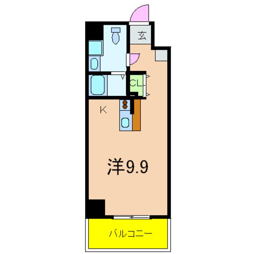 間取図 パウゼドーム前