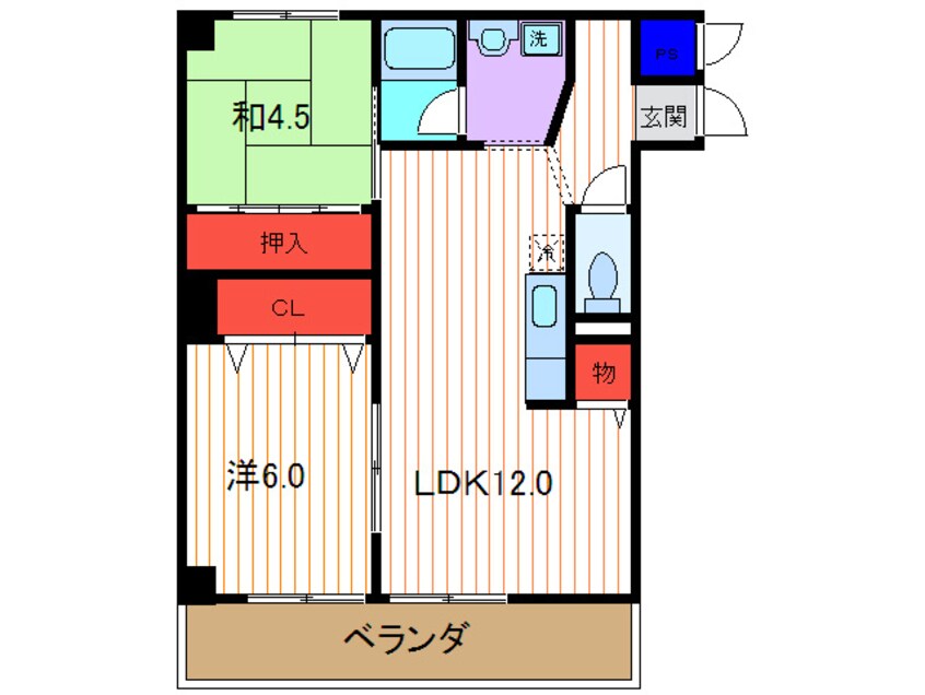 間取図 KMビル