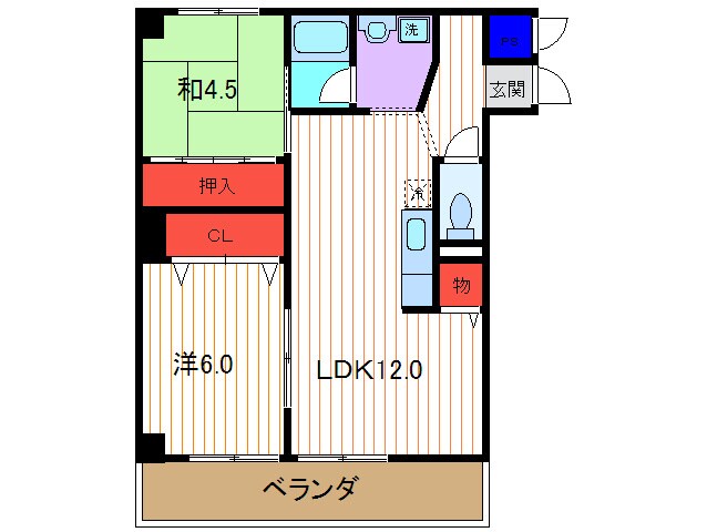 間取り図 KMビル