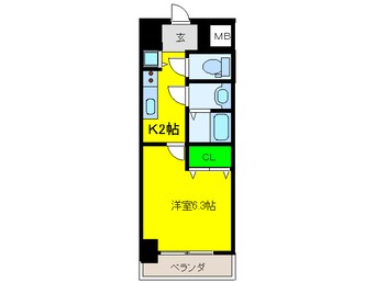 間取図 レクシア栄橋