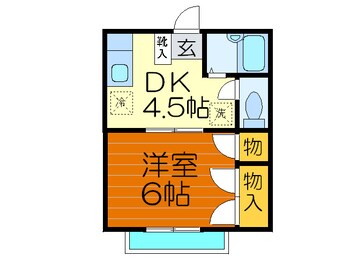 間取図 南野コーポ