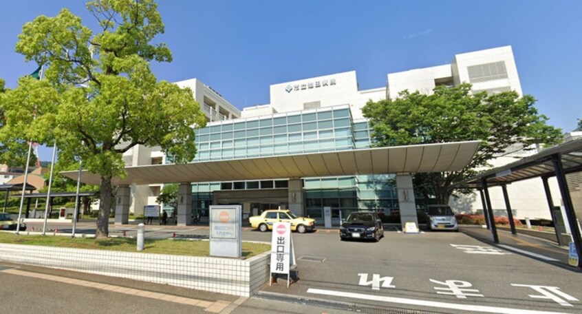 池田病院(病院)まで900m アルビス五月ヶ丘１２５号棟