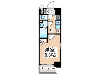 間取図 エスリードレジデンス大阪福島
