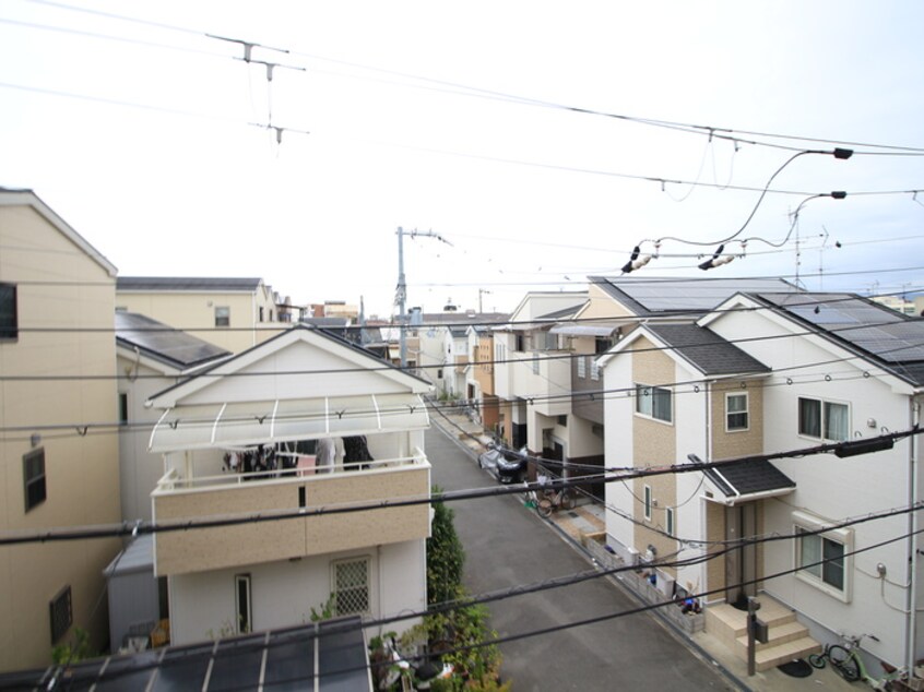 室内からの展望 元山マンション