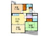 カーサ･OBATA 3DKの間取り