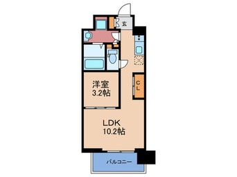 間取図 エル・セレーノ天満橋