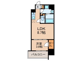 間取図 エル・セレーノ天満橋