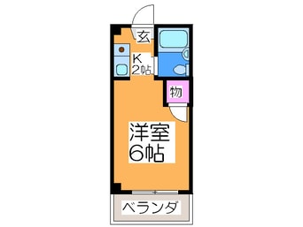 間取図 コーニッシュアビコⅠ