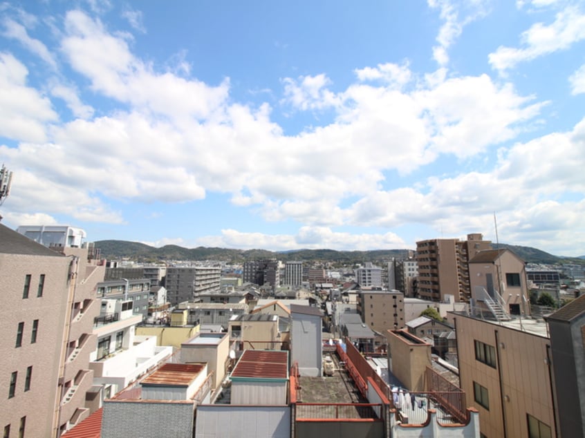 室内からの展望 グラカン京都駅前　輝