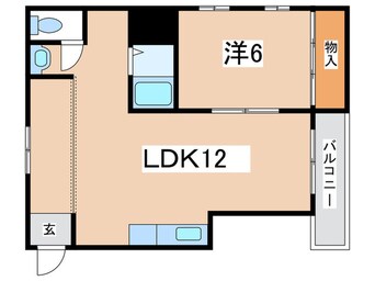 間取図 ラパンジール住吉大社