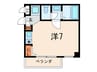 ソルジェンテ王子公園 1Rの間取り