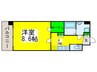 KAUNIS HIRANO 1Kの間取り
