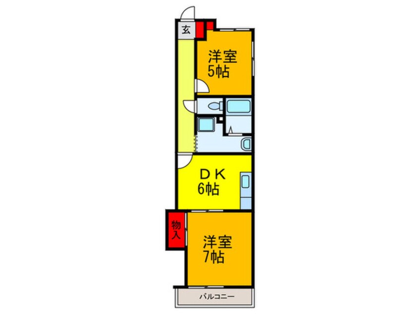 間取図 光南ガ－デンハイツ