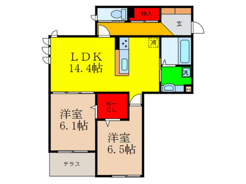 間取図 SESSHU寿恵之橋