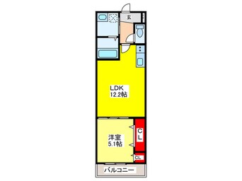 間取図 リバーサイド東久宝寺十番館