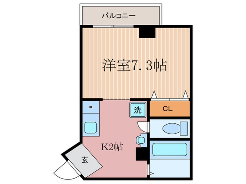 間取図 クレーデル四条