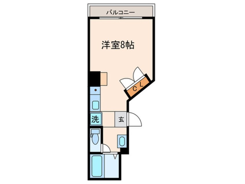 間取図 クレーデル四条