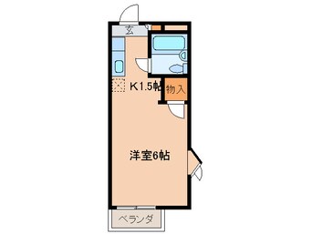 間取図 ル・シェルブール