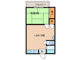 間取図 パル恵我之荘