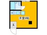 浅井ビル 1Rの間取り
