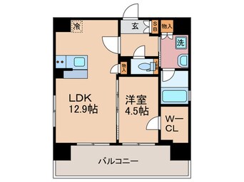 間取図 ベラジオ雅び京都河原町(302)