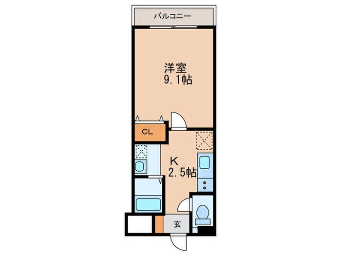 間取り図 ルシールラホーヤ