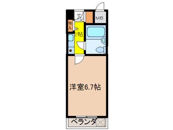 間取図 エトワ－ル　オ－ク