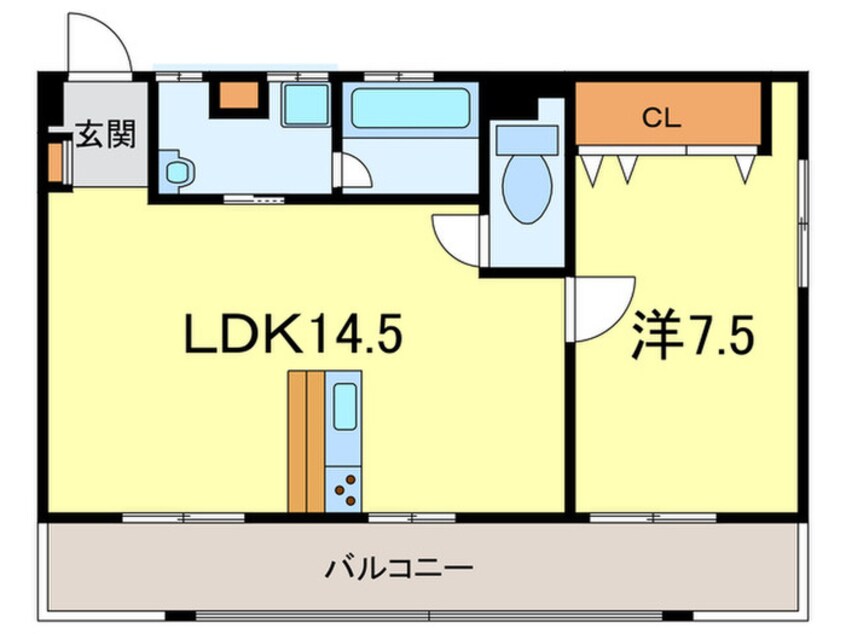 間取図 親和マンション