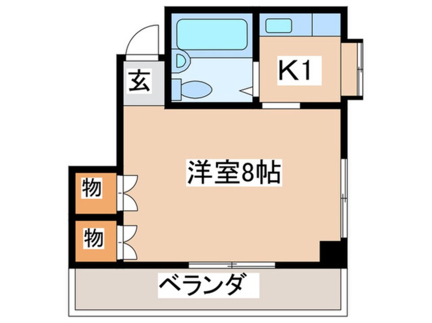 間取図 クレスタ国分