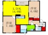 ロイヤルファインヴェール 2LDKの間取り