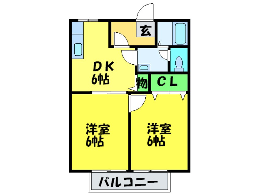 間取図 スクエア－ガ－デン松本