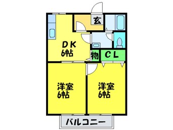 間取図 スクエア－ガ－デン松本