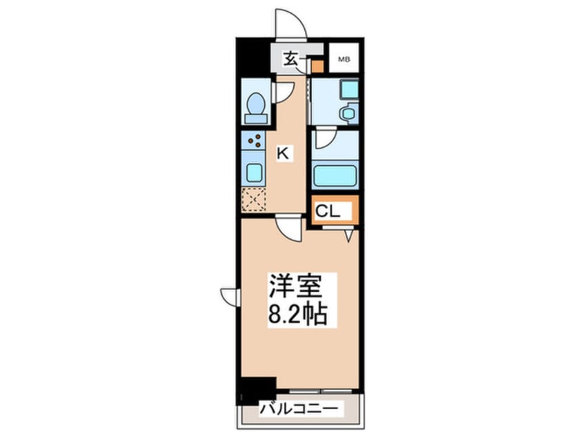 間取図 Ｆｏｒｅｓｔｅｒ一樹