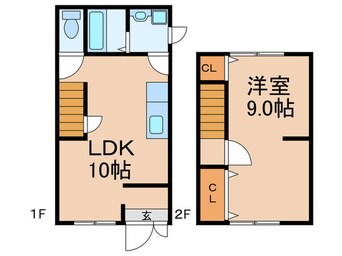 間取図 庄内幸町借家