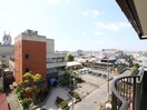 室内からの展望 第二フラットリバ－ハイツ