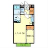 Peace Island 1LDKの間取り