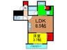ﾌｧｲﾝﾚｼﾞﾃﾞﾝｽ枚方香里園町(512) 1LDKの間取り