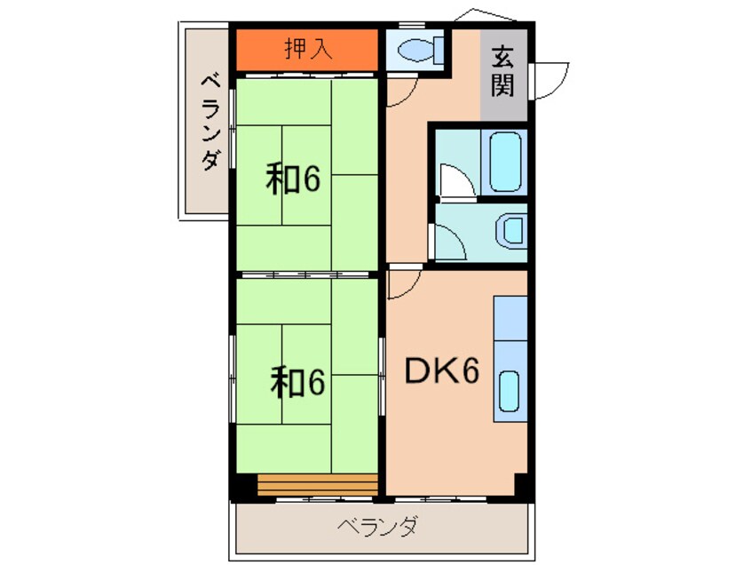 間取図 三楽レジデンス