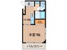 第１３関根マンション 1Kの間取り