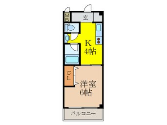 間取図 第１３関根マンション