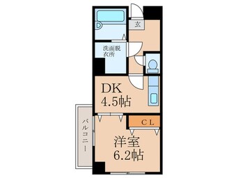 間取図 フリ－フラット淡路