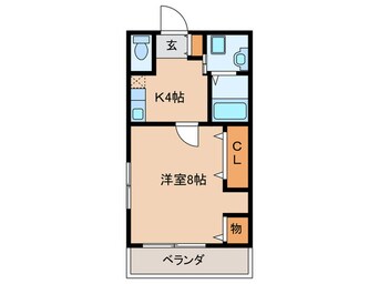 間取図 ハートフルＯＫＡ