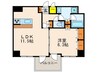 ﾌﾟﾚｻﾝｽ京都三条大橋東山苑(703) 1LDKの間取り