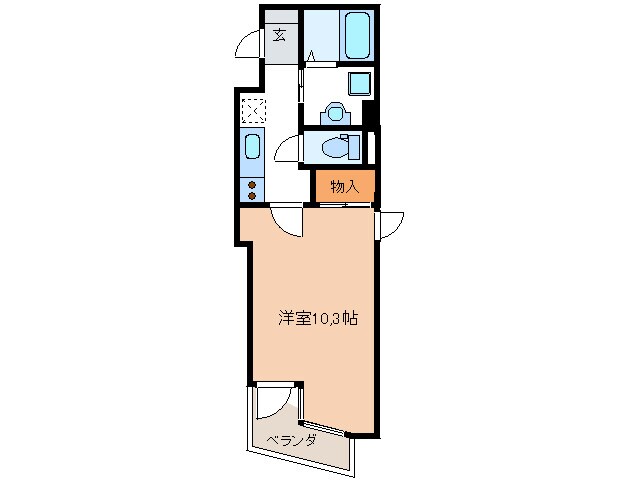 間取り図 シャト－アスティナ高麗橋