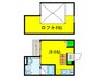 LAtelier M 1Rの間取り