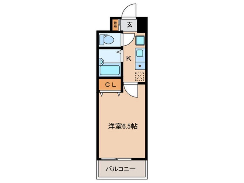 間取図 ＨＯＰＥ　ＣＩＴＹ天神橋Ａ棟