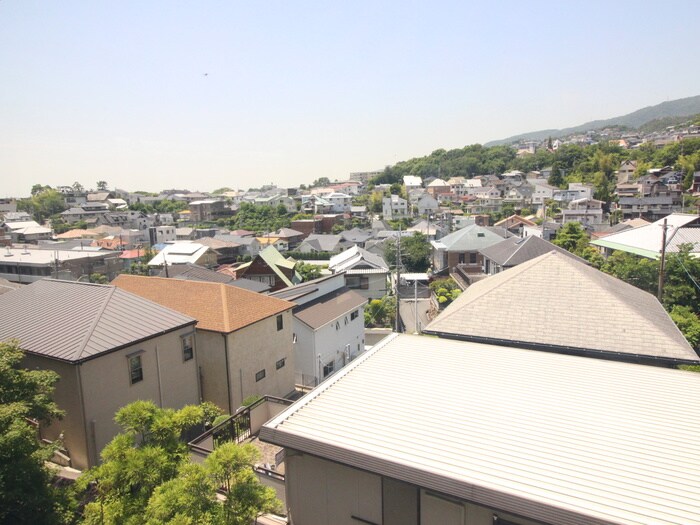 室内からの展望 グランパラッシオ 甲陽園